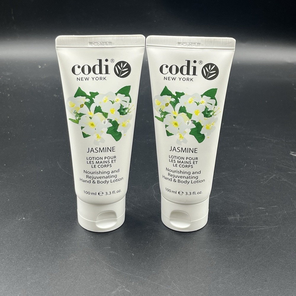 Codi Hand and‎ Body Lotion Jasmine Scent - Lot of 2